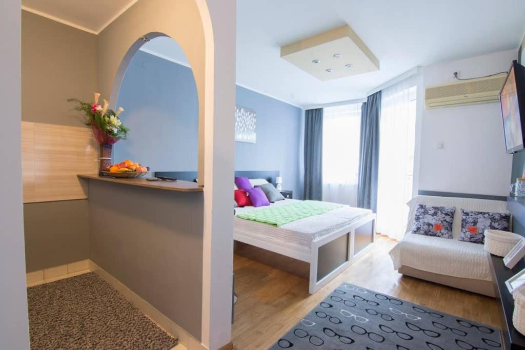 Maxim Lägenhet Belgrad Exteriör bild